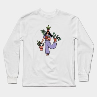 Plant Girl Long Sleeve T-Shirt